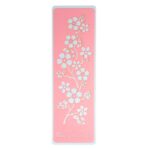 Marcador de livro com flores de amendoeira